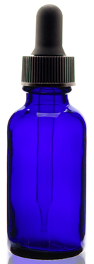 Botanic Biosciences Cobalt Blue Dropper Bottle