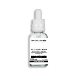 Broad Spectrum Tincture: Cinnamon Flavor [Case of 50]