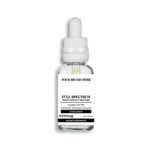 Full Spectrum Tincture; Cinnamon Flavor [Case of 50]